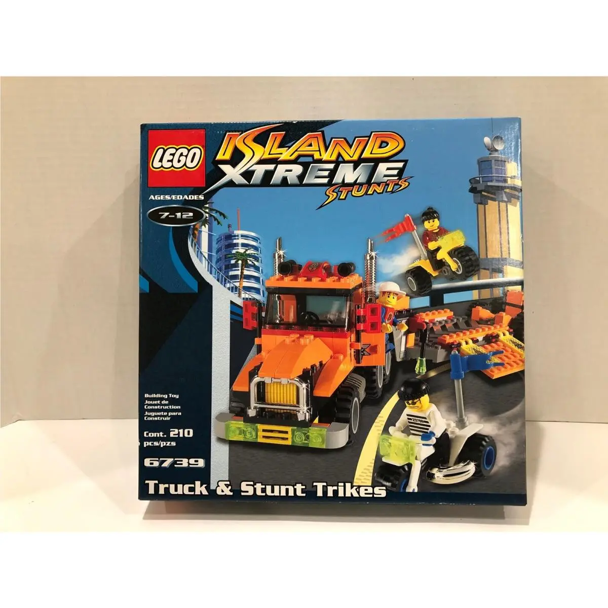 Lego Island Xtreme Stunts – Truck Stunt Trikes 6739 Retired