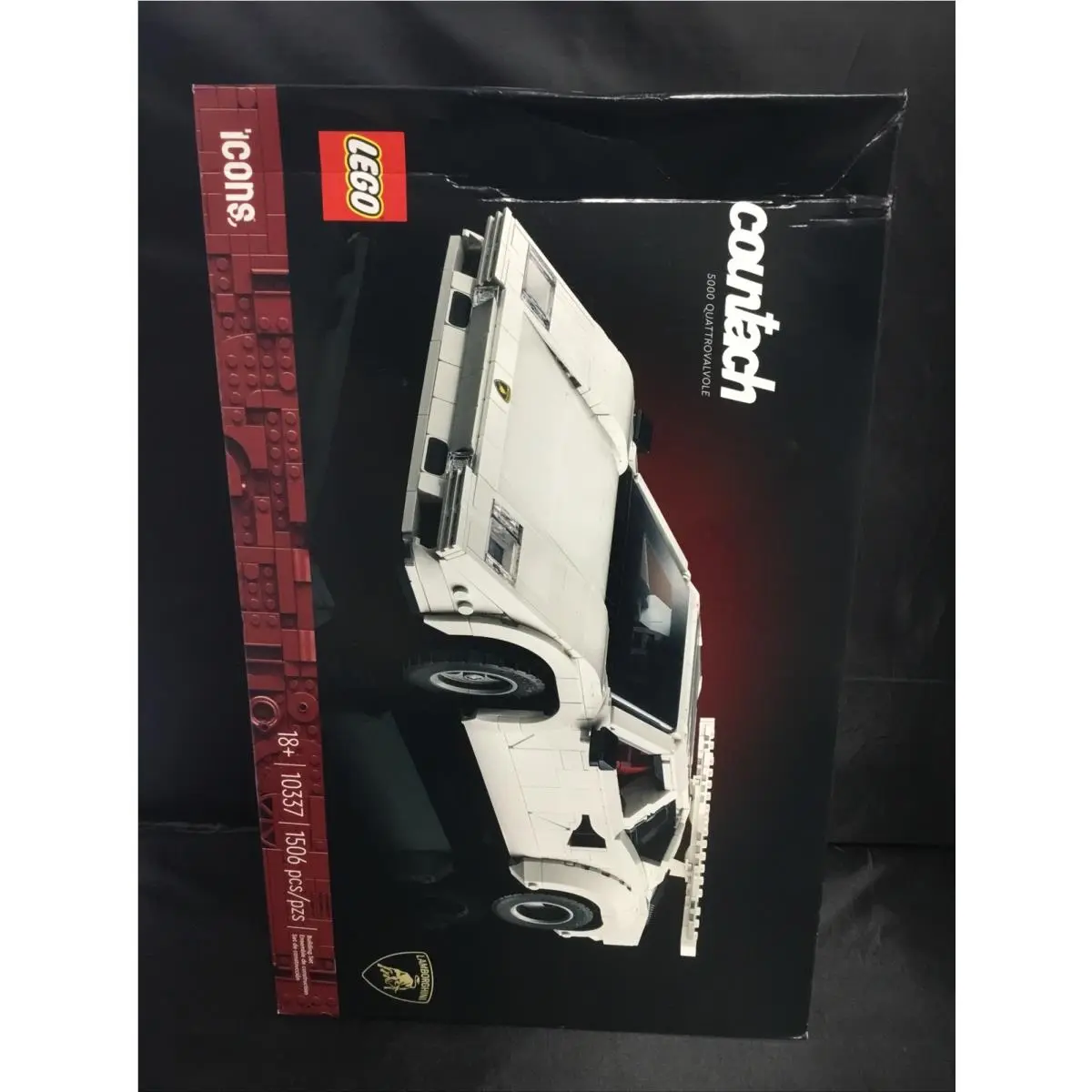 Lego Icons: Lamborghini Countach 5000 Quattrovalvole 10337 -dented Box