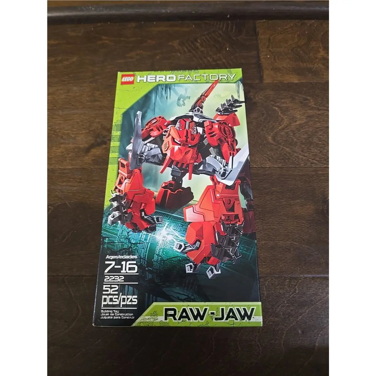 Lego Hero Factory Raw-jaw 2232 -retired 2011 Set-rare