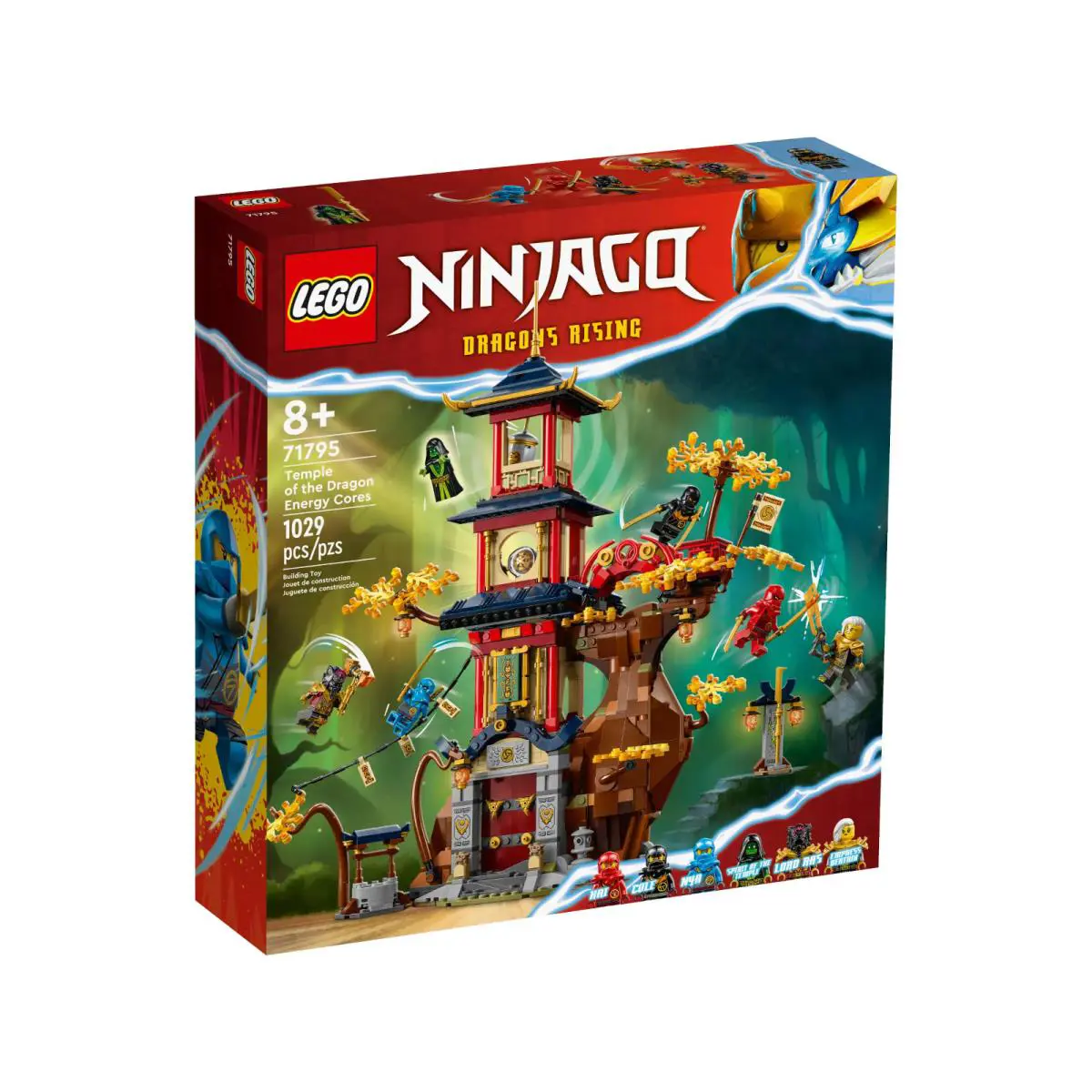Lego Ninjago 71795 Temple Of The Dragon Energy Cores