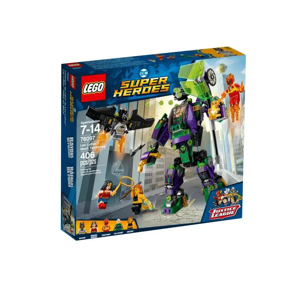 Lego Lex Luthor Mech Takedown 76097 Super Heroes Minifigure Building Set