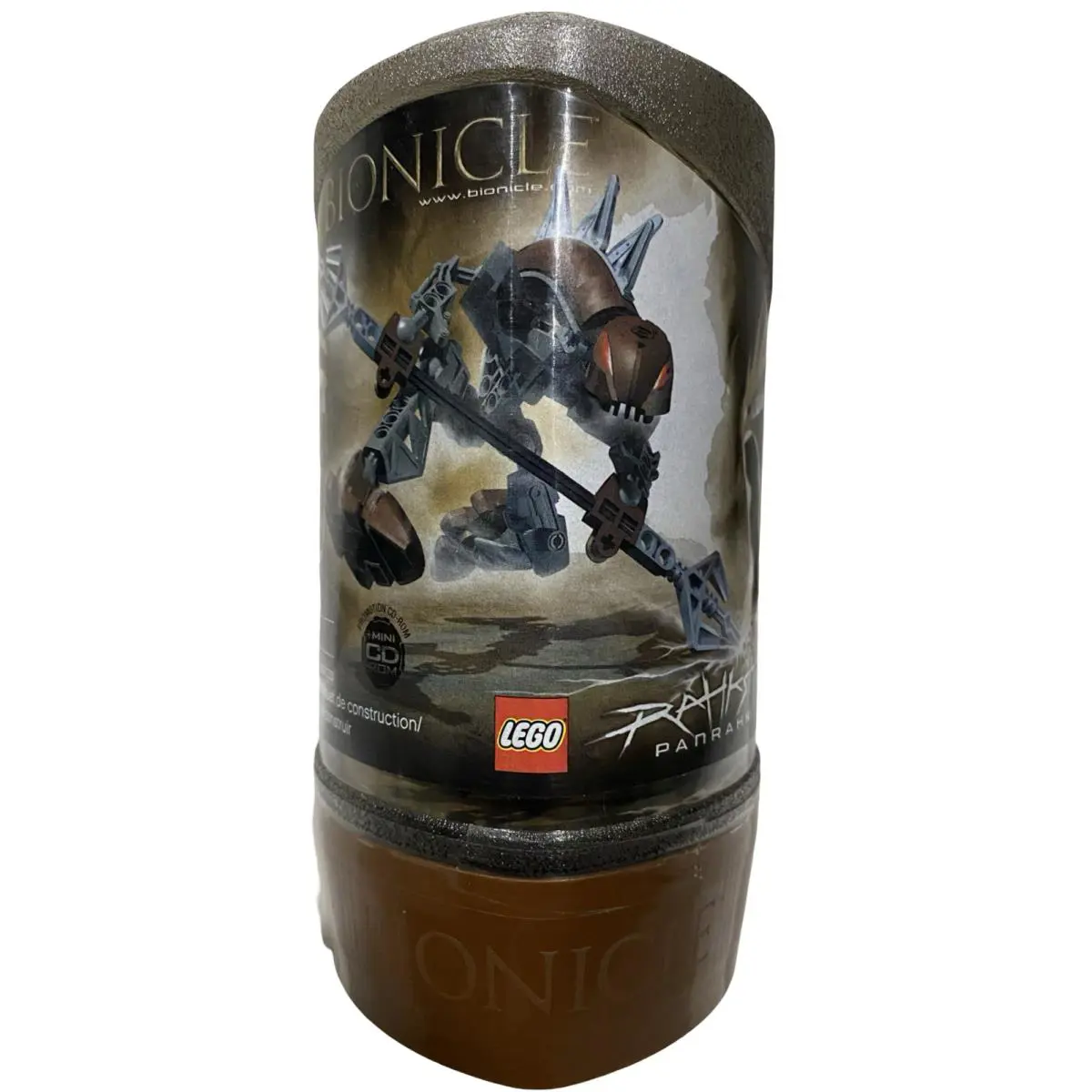 Lego 8587 Bionicle Rahkshi Panrahk w Mini CD Vtg 2003