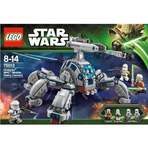 Lego Star Wars: Umbaran Mhc Mobile Heavy Cannon 75013 Trooper