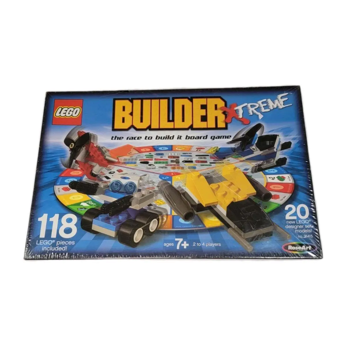Lego Games: Builder Xtreme Board Game 31415 Vintage Nos