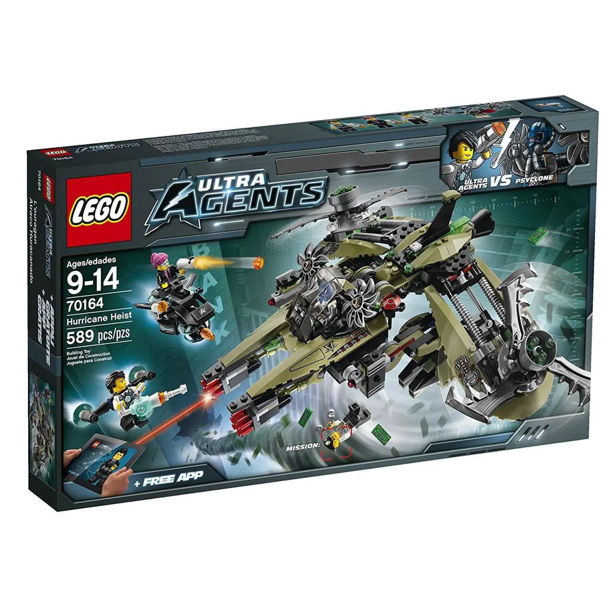 Lego Ultra Agents 70164 Hurricane Heist