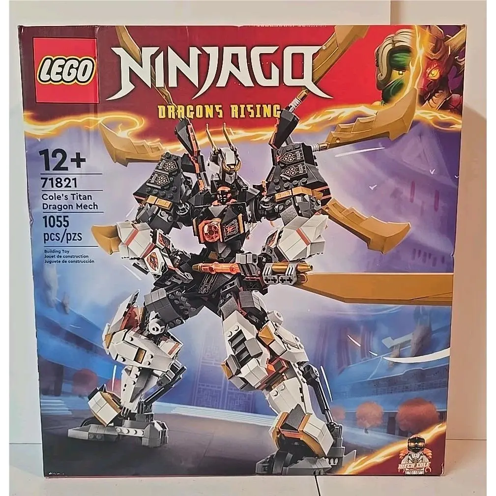 Lego 71821 Ninjago Cole’s Titan Dragon Mech Retired Set