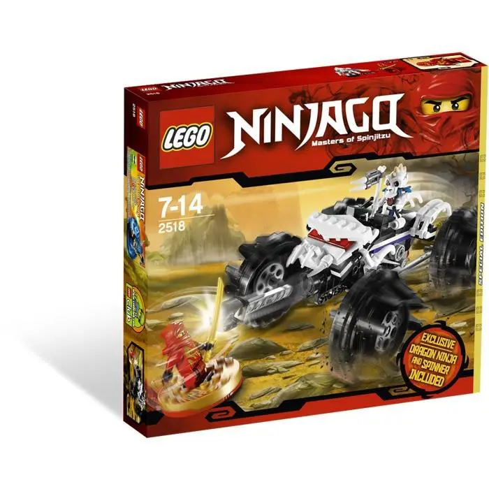 Lego Ninjago Nuckal`s Atv 2518 Retired 2011 Set