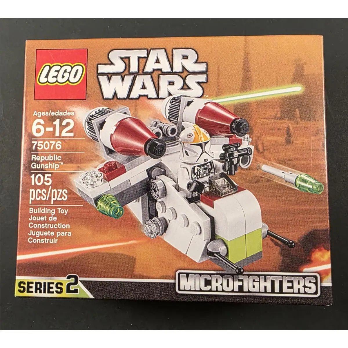 Lego Star Wars 75076 Republic Gunship Microfighter 2015