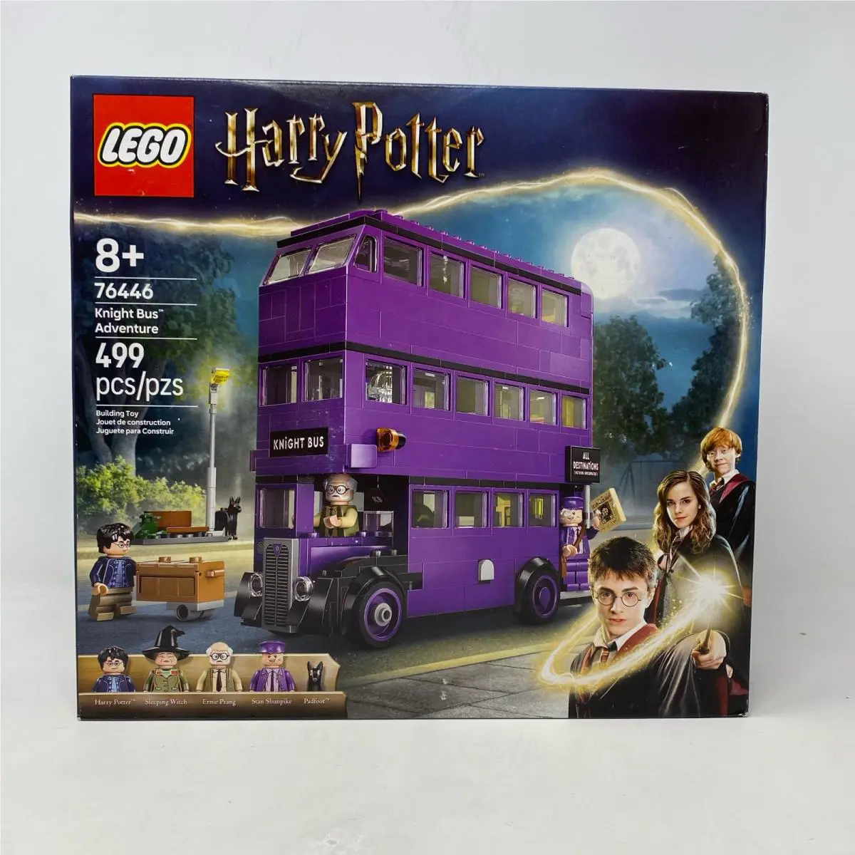 Lego Harry Potter Knight Bus Adventure 76446 Purple 499pcs