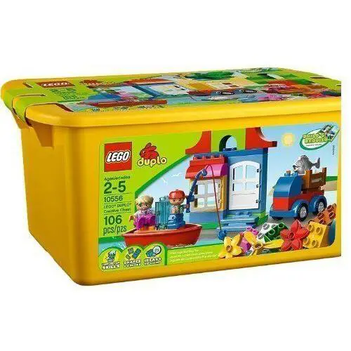 Lego Duplo 10556 Creative Chest Hard to Find Vintage Building Set