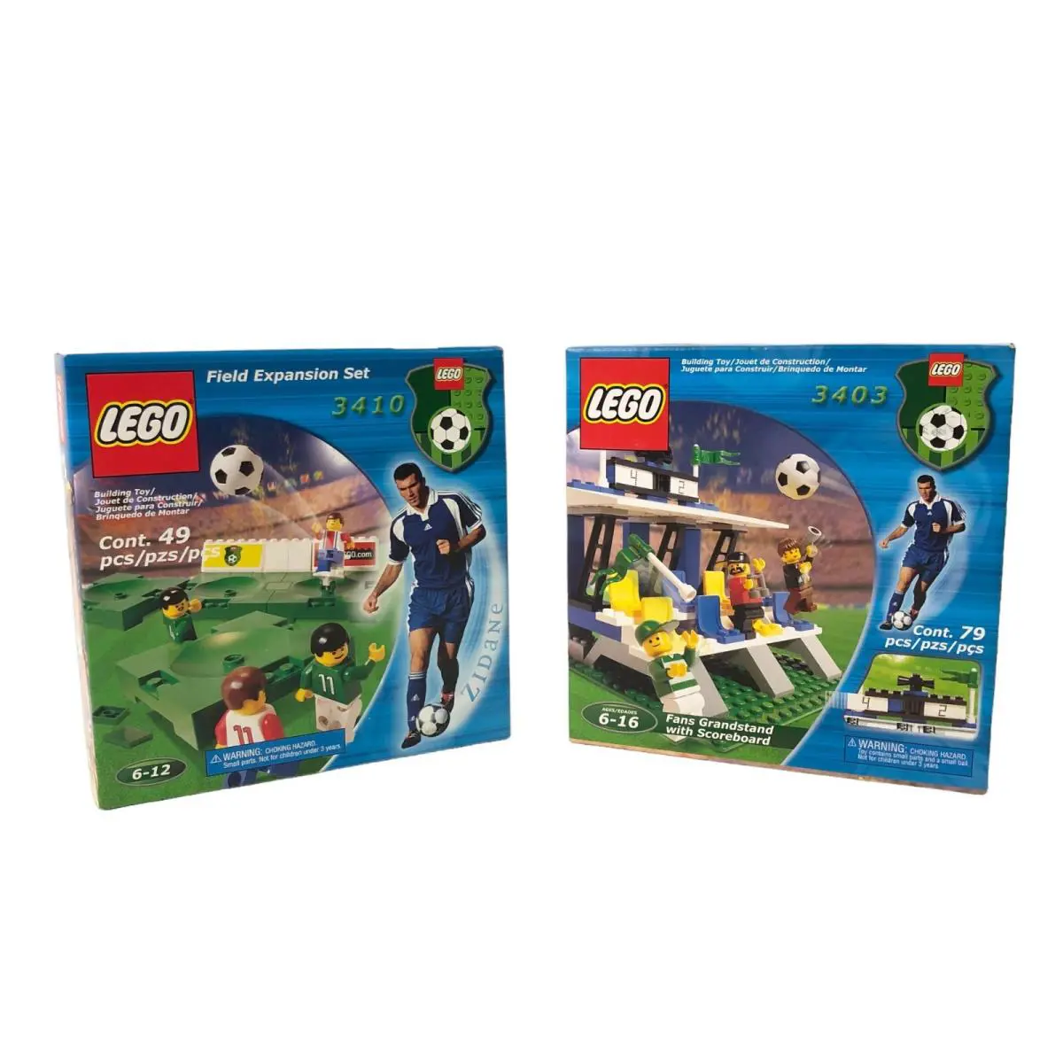 Lego 3410 Field Expansion Lego 3403 Fans Grandstand with Scoreboard