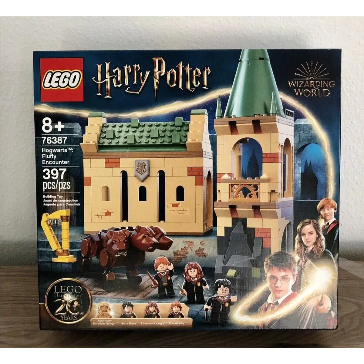 Lego Harry Potter 76387 Hogwarts: Fluffy Encounter Building Kit 397 Pcs