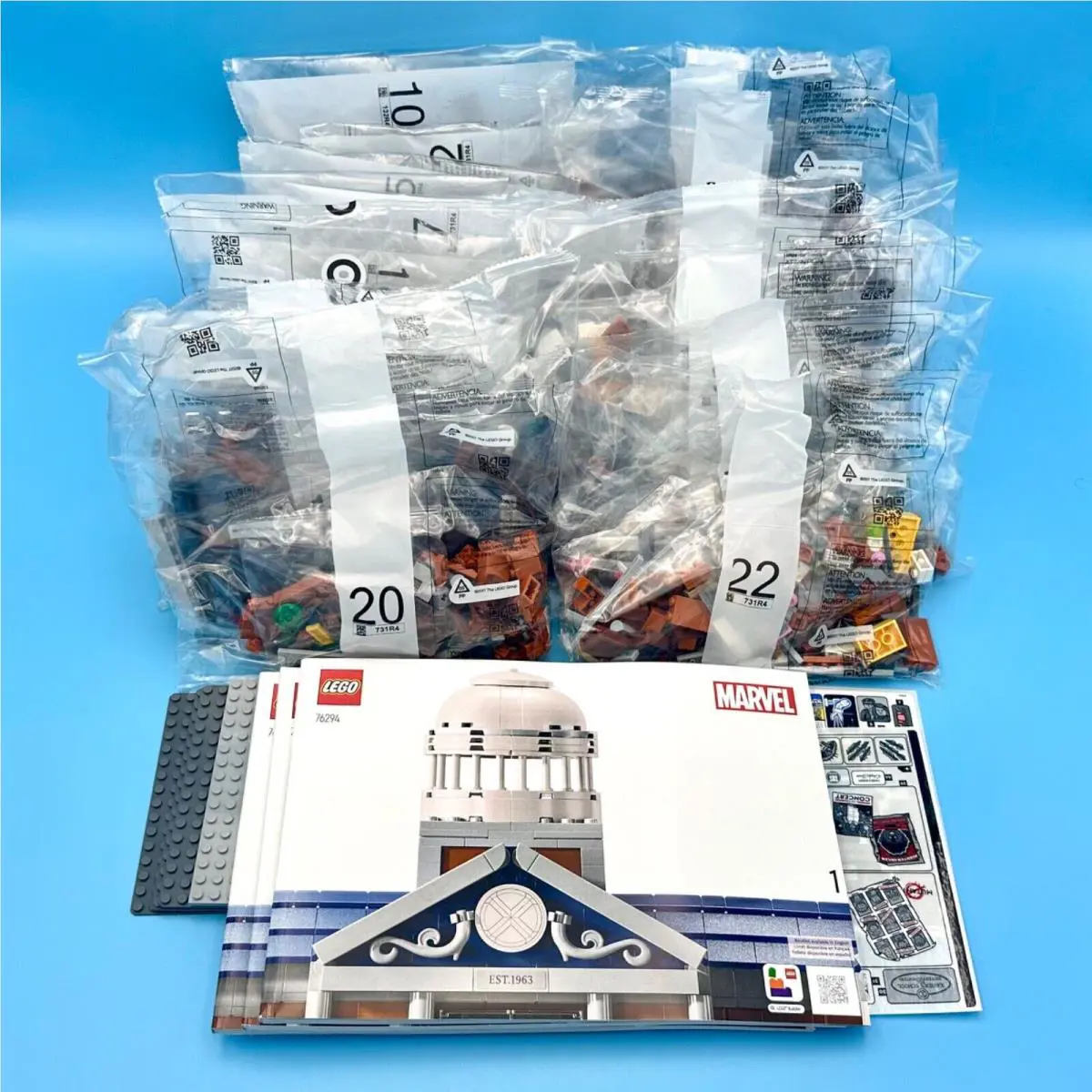 Lego Marvel X-men X-mansion Building Only 76294 NO Minifigures or Sentinel