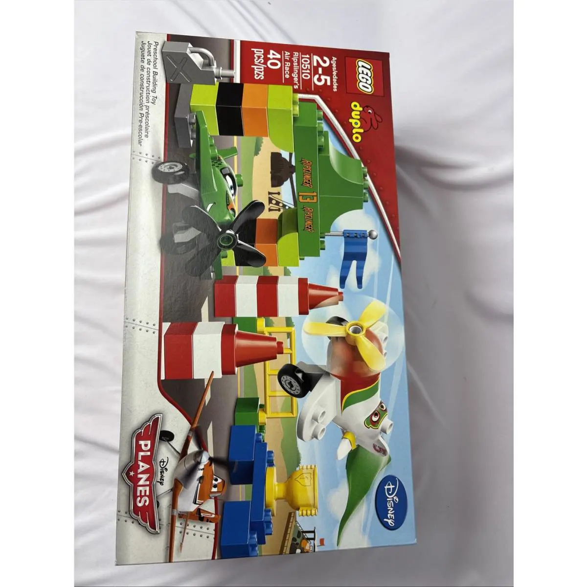 Lego Duplo Disney Planes Ripslinger`s Air Race 10510 Toy Building Kit 40 Pcs