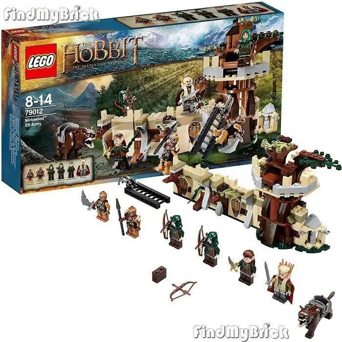 Lego The Hobbit 79012 Mirkwood Elf Army Set