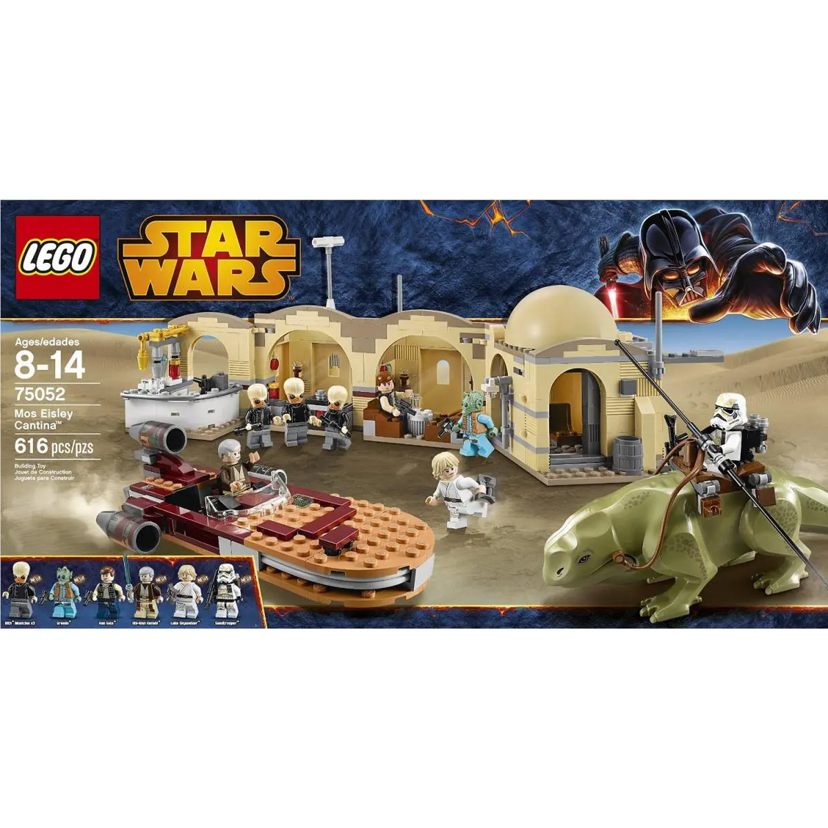 Lego Set Star Wars Cantina w Greedo 75052 Toy Gift