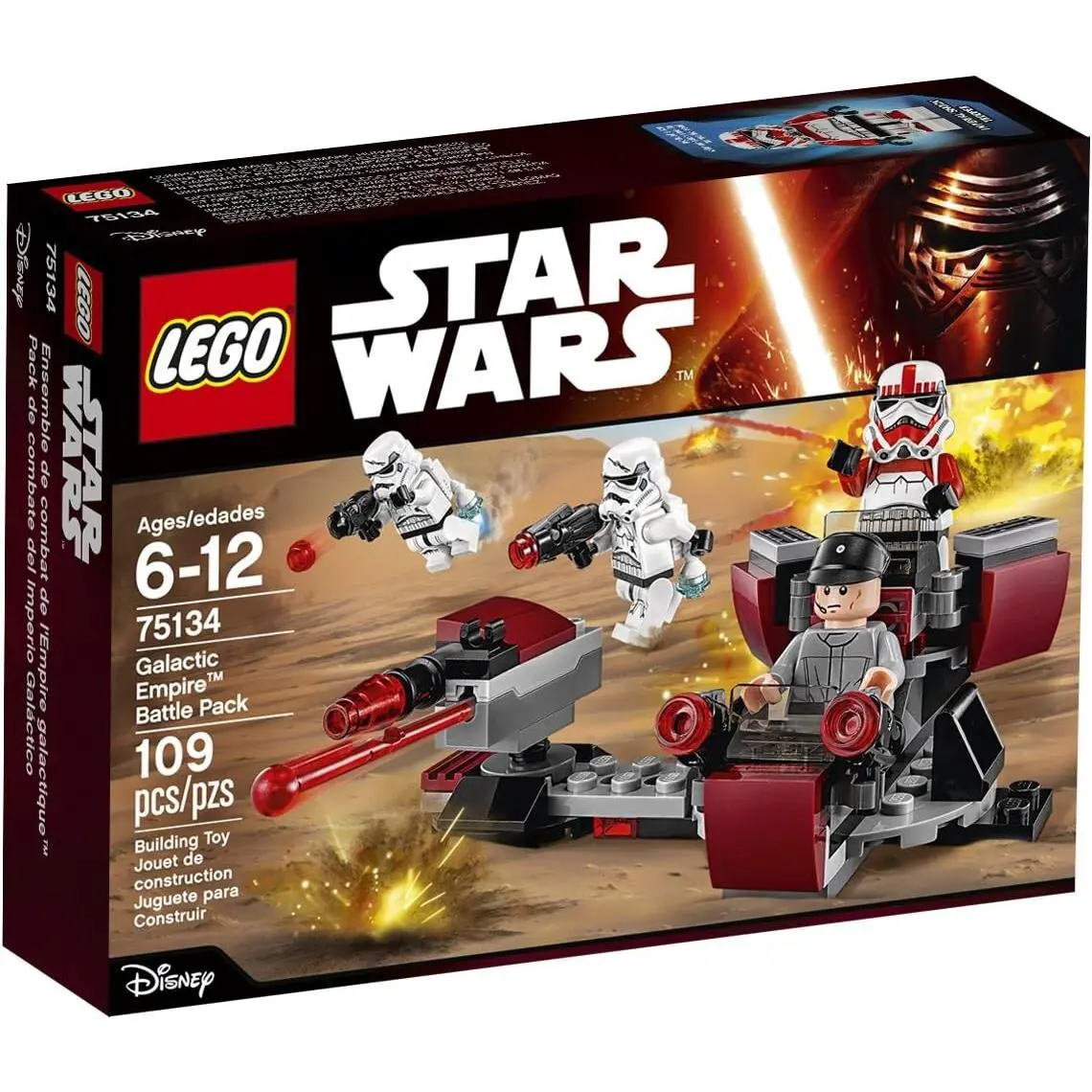 Lego Galactic Empire Battle Pack 75134 Star Wars Minifigure Building Set
