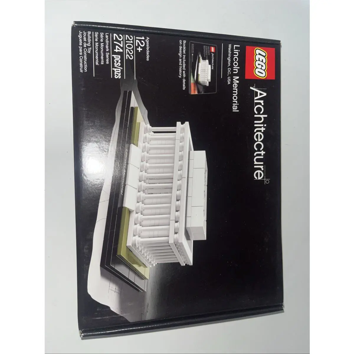 Lego Architecture: Lincoln Memorial 21022 . IN Box 21