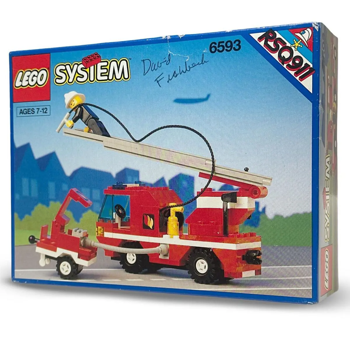 Lego Town 6593 Fire Truck Blaze Battler Emergency Rescue City RSQ911