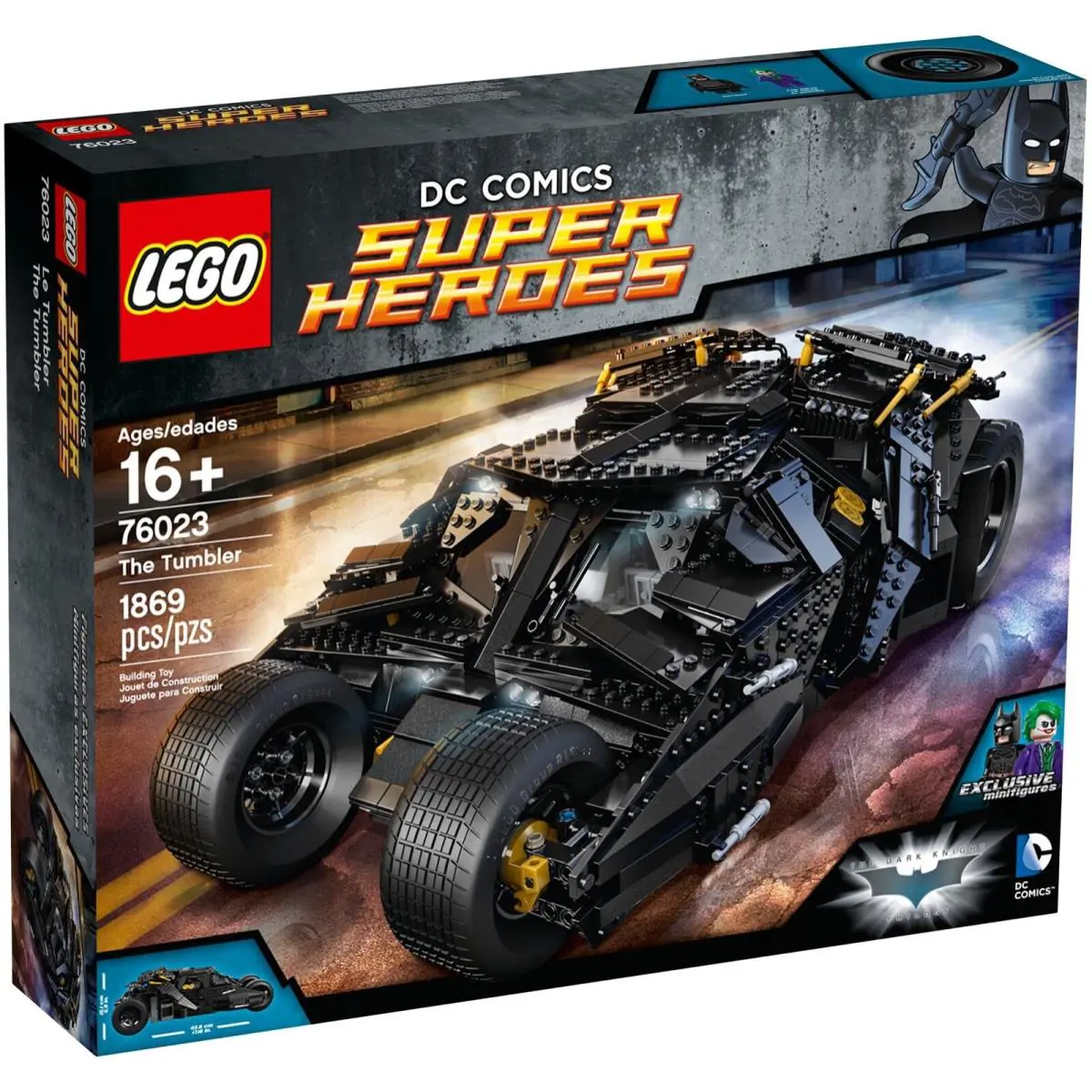 Lego 76023 Batman Tumbler Dark Knight Trilogy Joker 15 Long