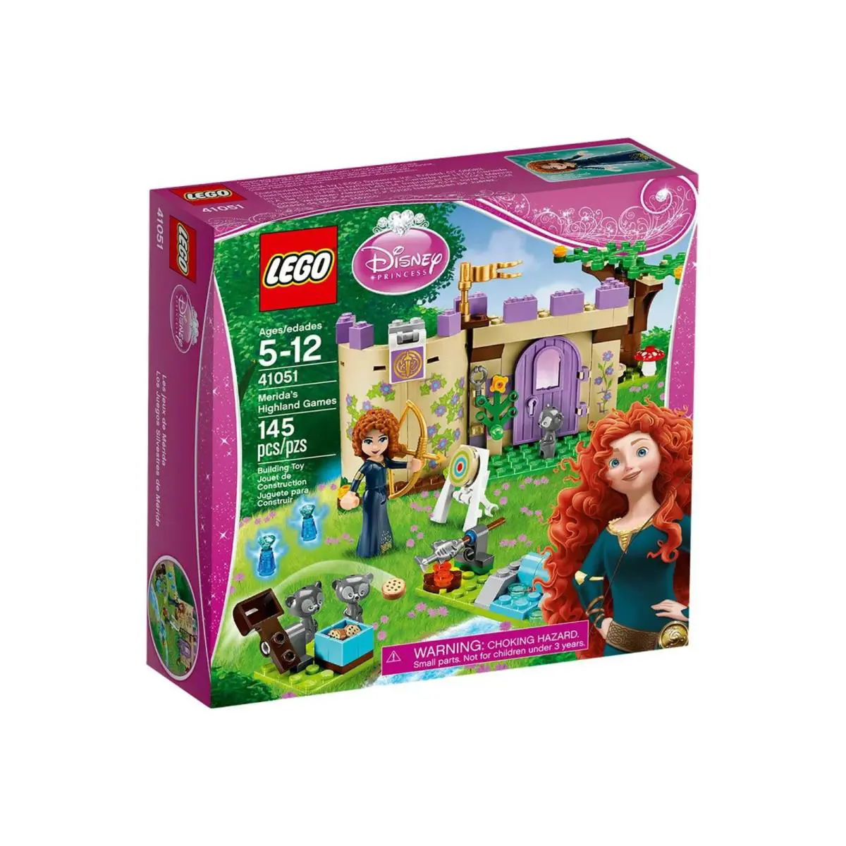 Lego 41051 - Rare Lego Disney Princess Merida`s Highland Games - Nsib