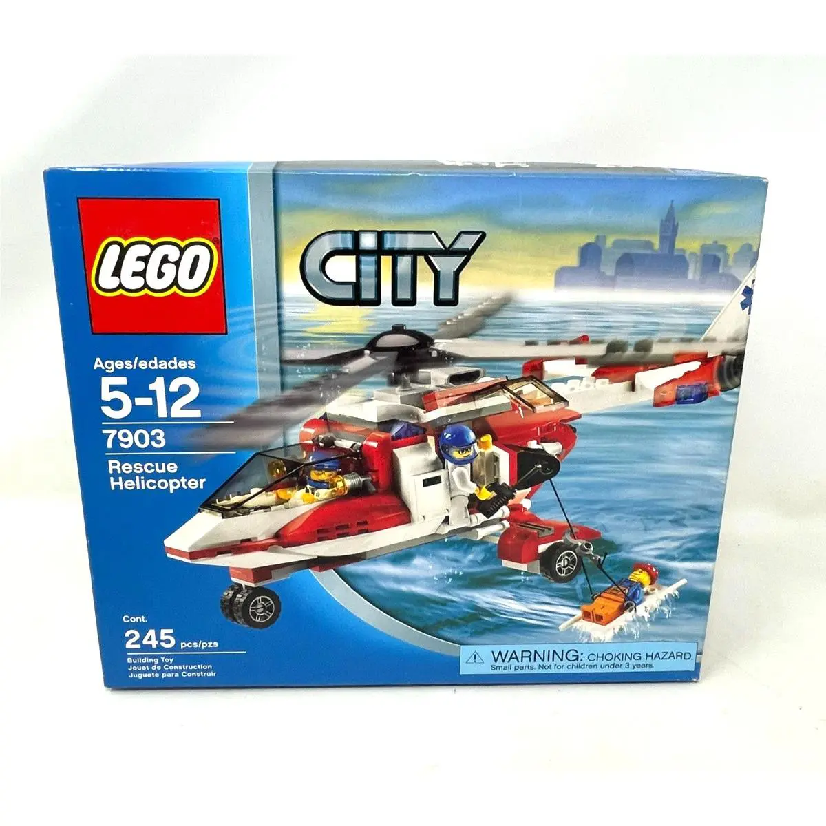 Lego 7903 Town City Hospital Rescue Helicopter
