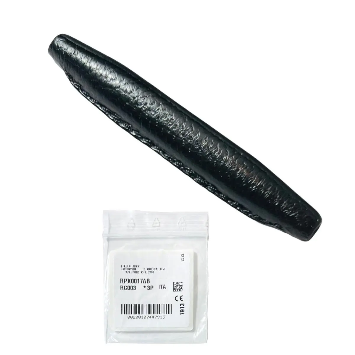 Ray Ban RB3422Q RB3415Q Leather Solid Black Replacement Leather Sweat Bar
