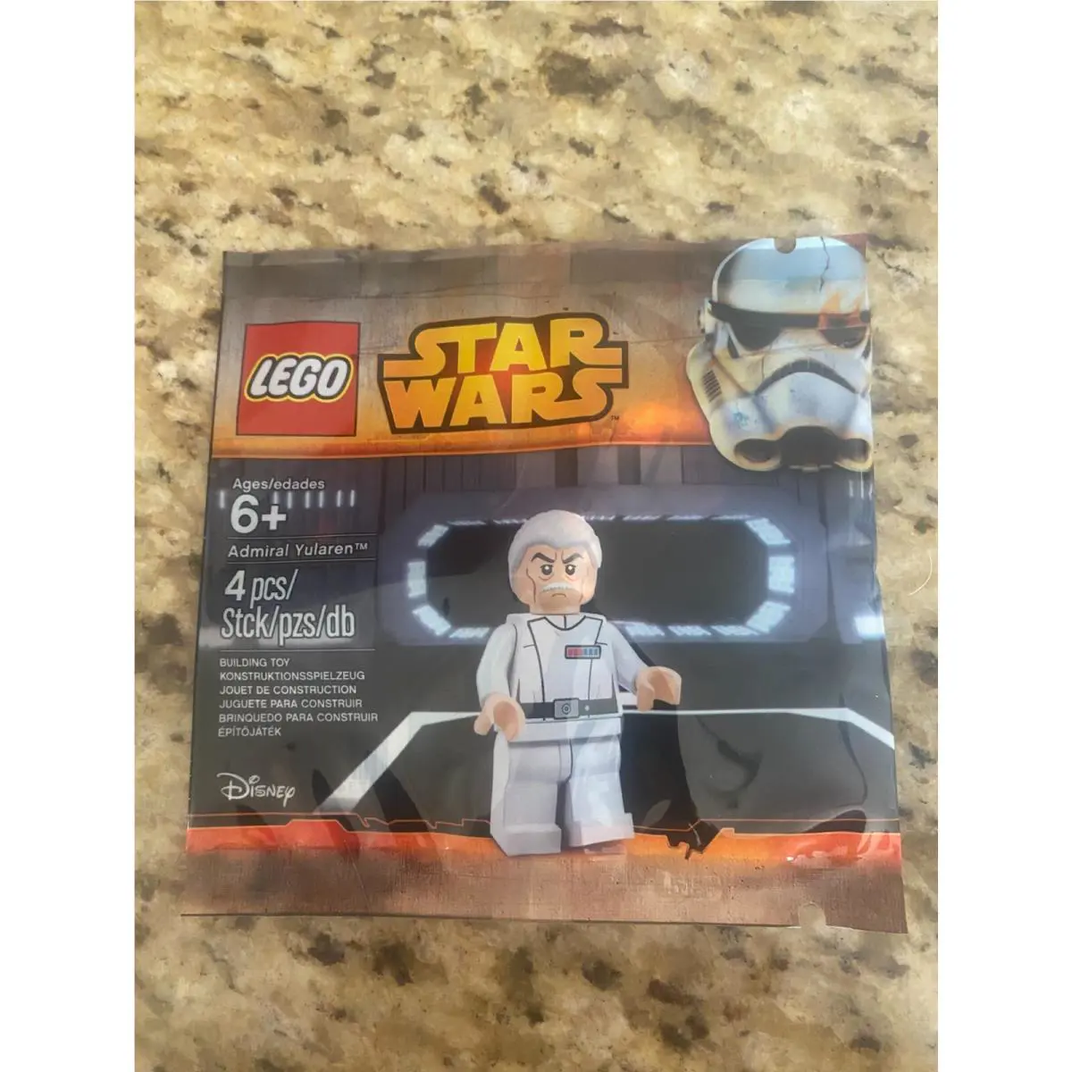 Lego Star Wars Admiral Yularen Mini-fig 5002947 - in Polybag