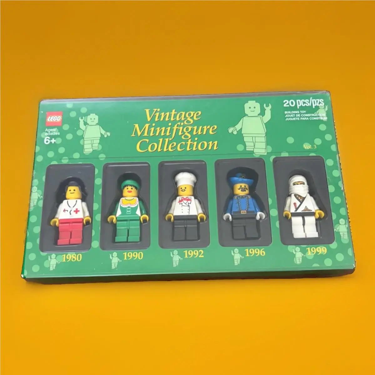 Lego 5000439 Holiday 5 pc Vintage Minifigure Set 1980 1990 1992 1996 1999 Tru ed