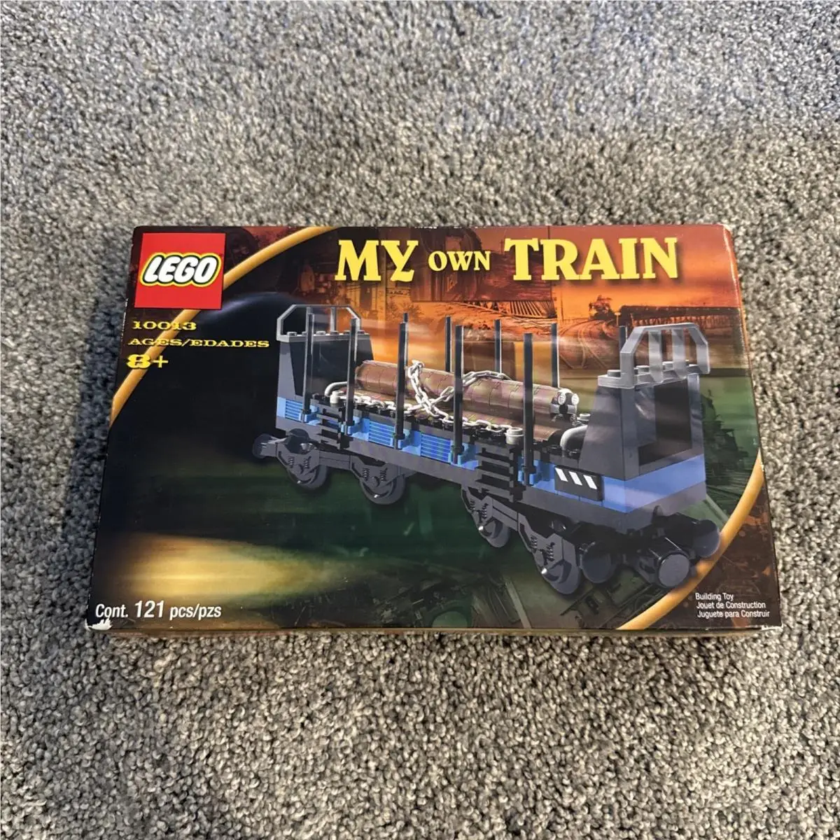 Vintage Lego My Own Train 10013 Log Hauler Retired Set Rare