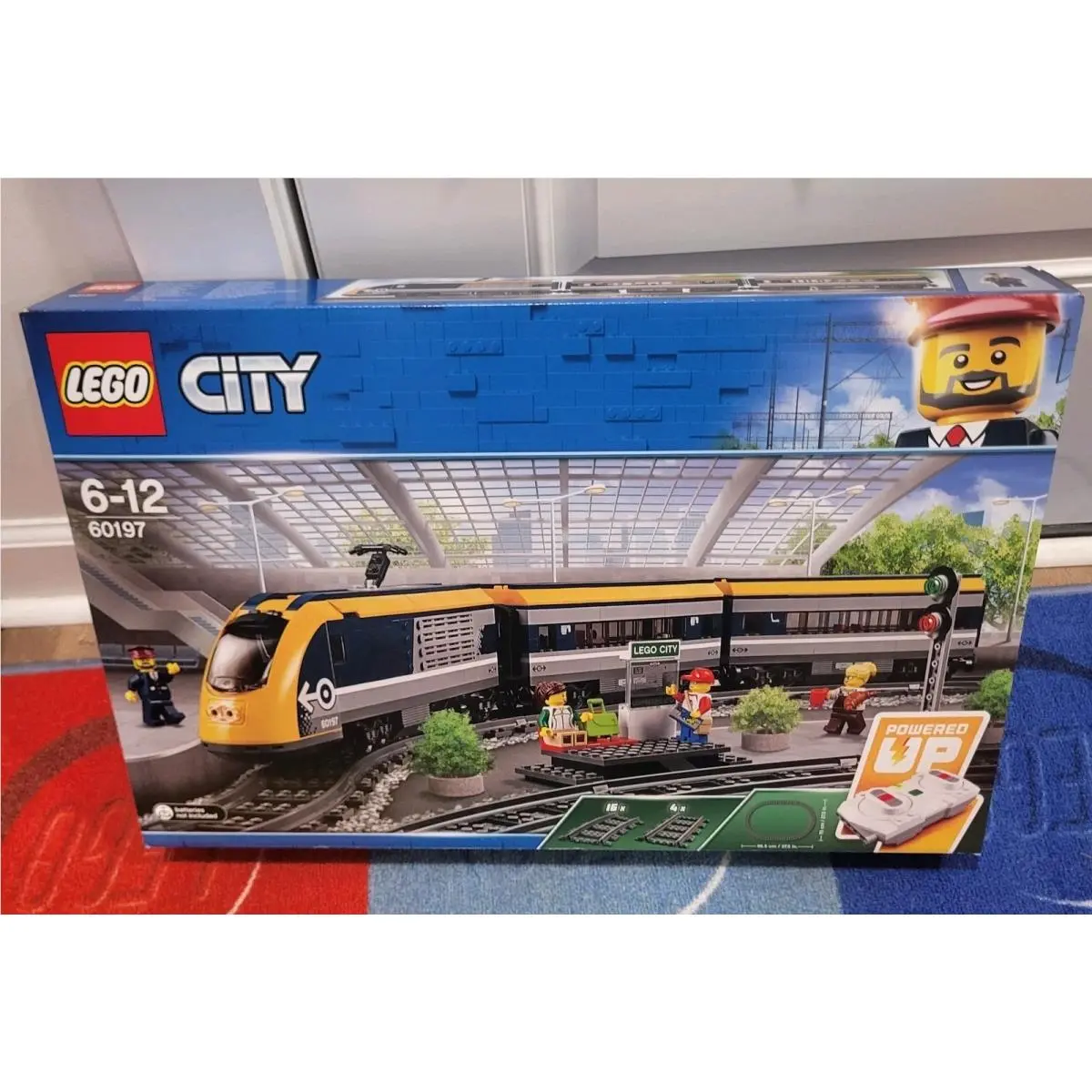 Lego City 60197 Passenger Train Battery Powered Complete Retired