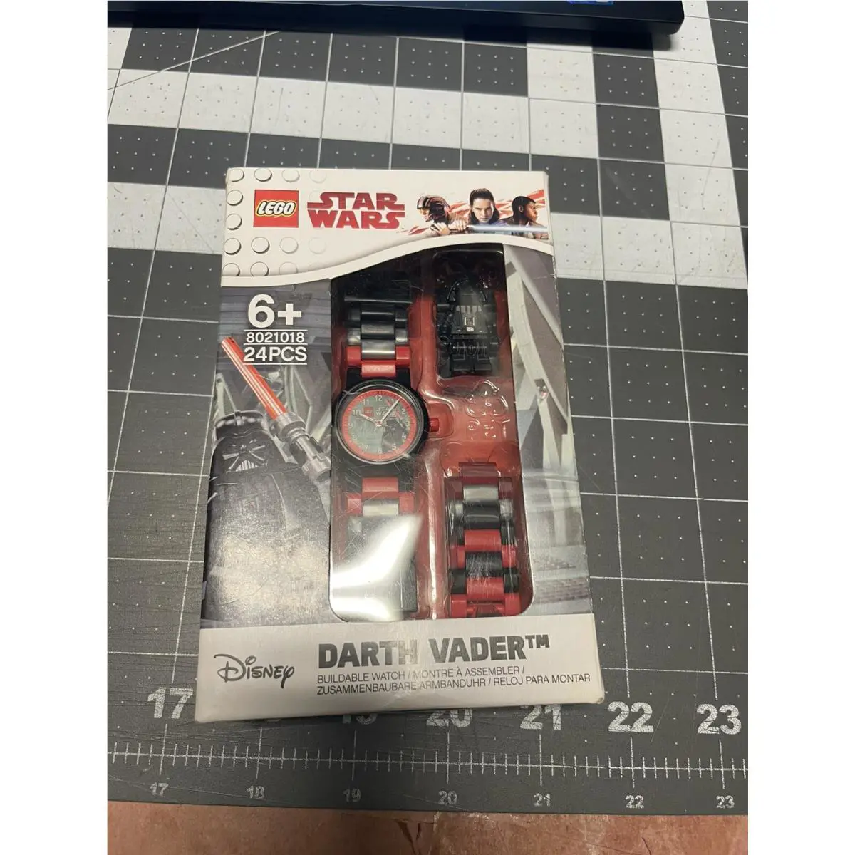 Lego Star Wars Darth Vader Buildable Watch 8021018 - Disney 2017