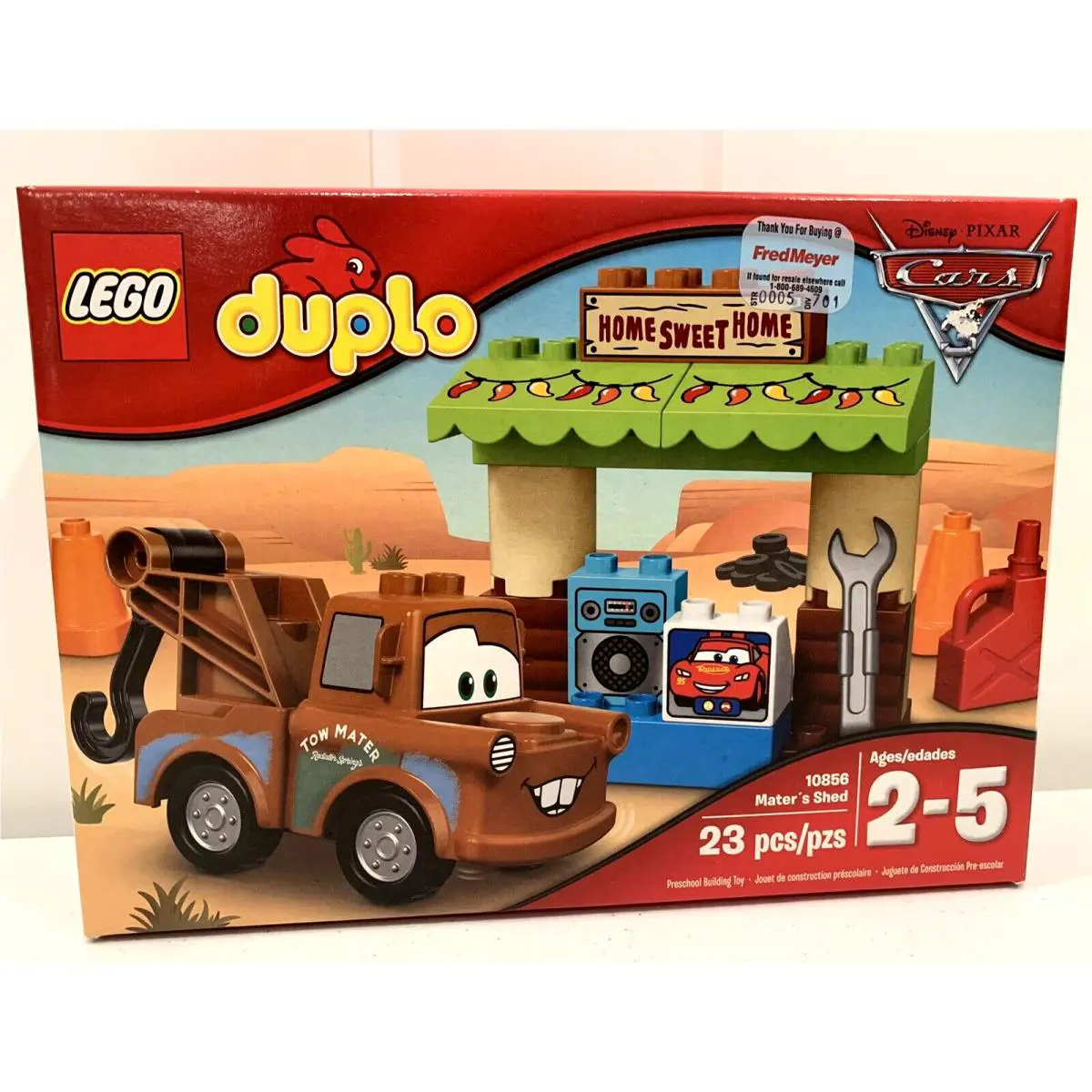 Lego Duplo Master Shed Building Kit 10856 Building Kit 23 Pcs Toy Retired Set