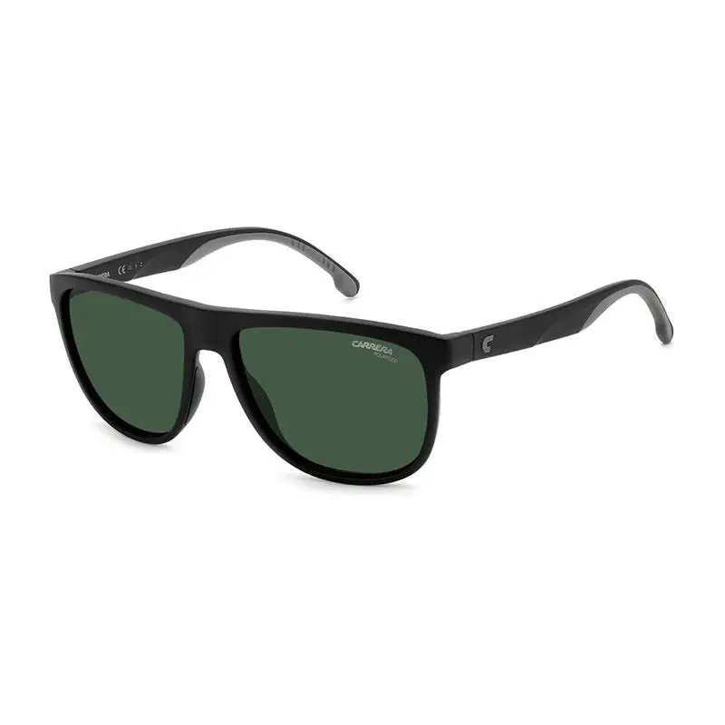 Carrera 8059/S 0003 UC Matte Black/green 58-16-145 Sunglasses