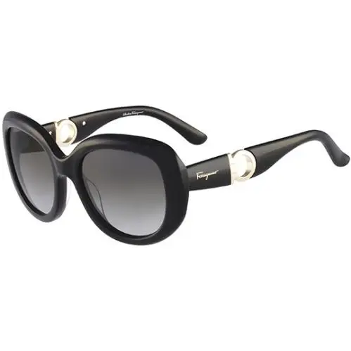 Women`s Oversize Oval Sunglasses - SF727S - Made In Italy by Salvatore Ferragamo