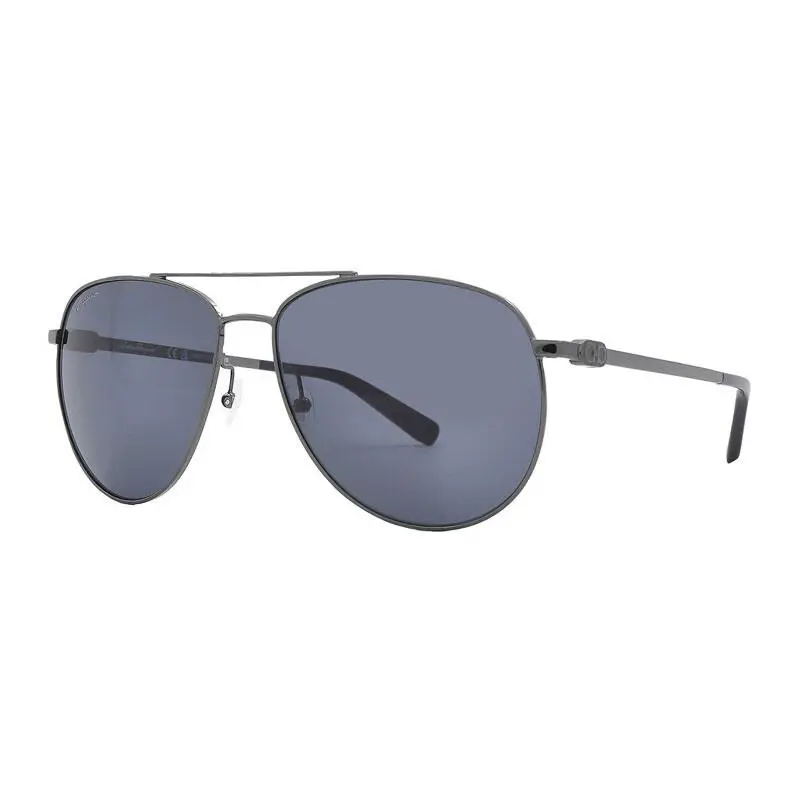 Salvatore Ferragamo SF157S 015 Dark Gunmetal/blue 60-15-140 Sunglasses - Frame: Dark Gunmetal, Lens: Blue, code: 015