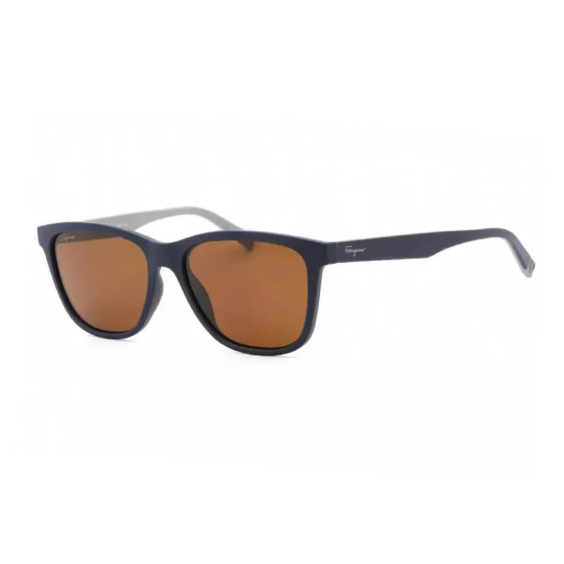 Salvatore Ferragamo SF998S 427 Matte Blue/brown 57-17-150 Sunglasses