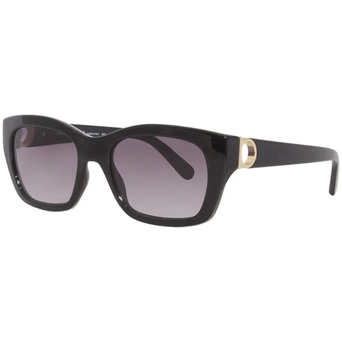 Salvatore Ferragamo SF1012S 001 Sunglasses Women`s Black/grey Gradient Lens 53mm