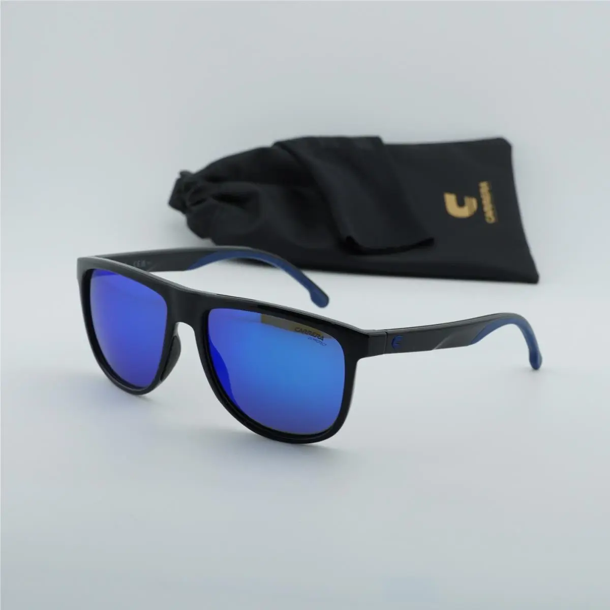 Carrera 8059/S 0D51 Z0 Black/blue/blue Green Mirror 58-16-145
