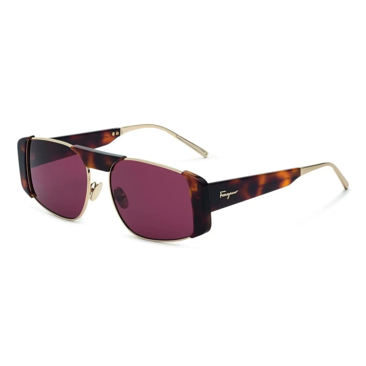 SF267S-723 Gold/tortoise Brown 55 16 1 by Salvatore Ferragamo