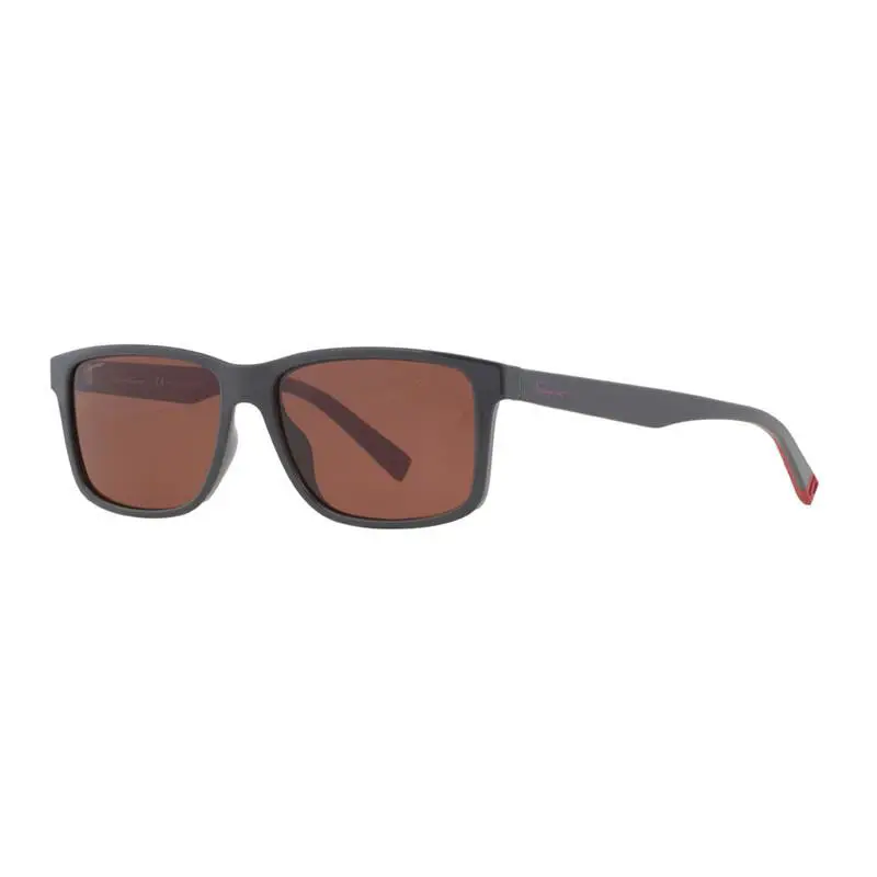 Salvatore Ferragamo SF938S 023 Dark Grey/red/amber 57-15-150 Sunglasses