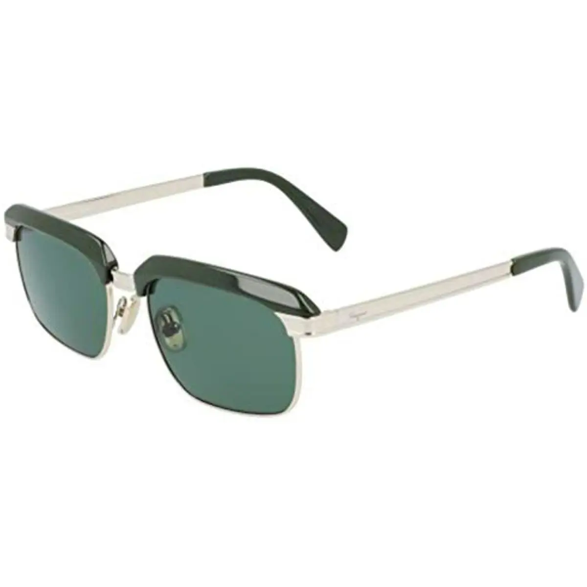 Salvatore Ferragamo SF 263S 312 Olive Green Gold Sunglasses with SF Case