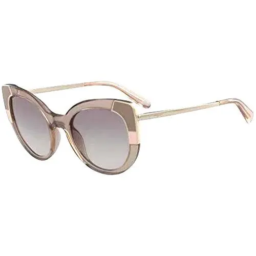 Salvatore Ferragamo SF 890S 290 Crystal Beige Sunglasses - Crystal Nude, Frame: Crystal Nude, Lens: Beige