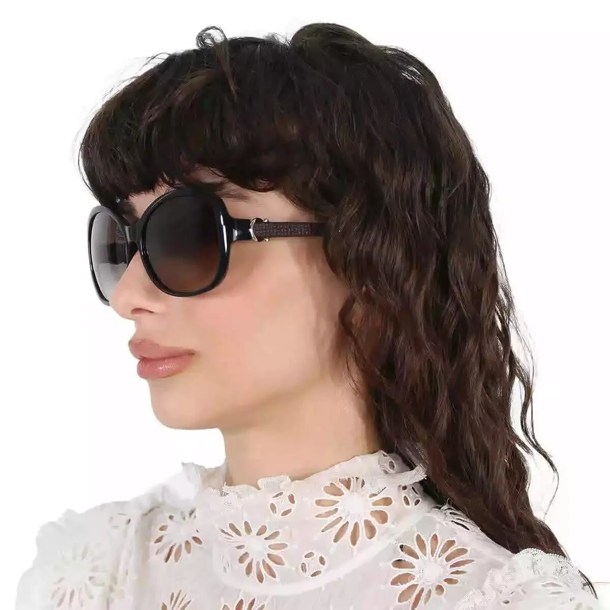 Salvatore Ferragamo SF744SLA 001 Full Rim UV Protection Sunglasses 59 15 135