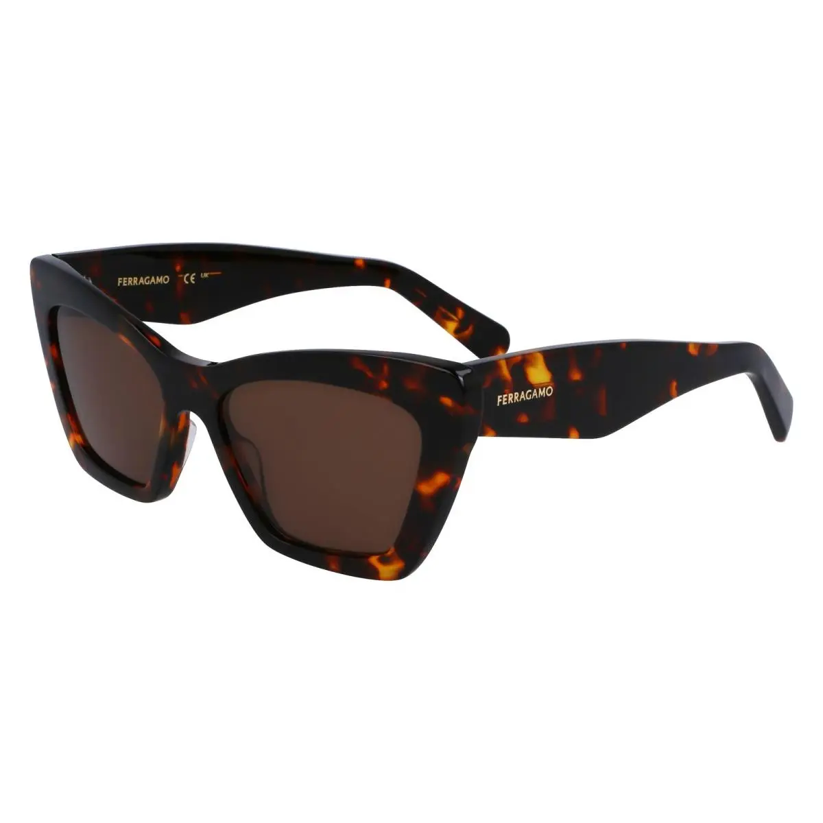 Salvatore Ferragamo SF929SN Sunglasses 242 Dark Tortoise