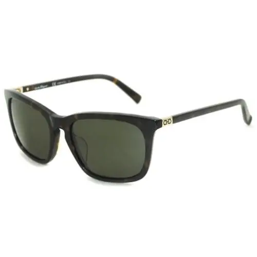 Salvatore Ferragamo Tortoise SF743SA 214 Womens Sunglasses