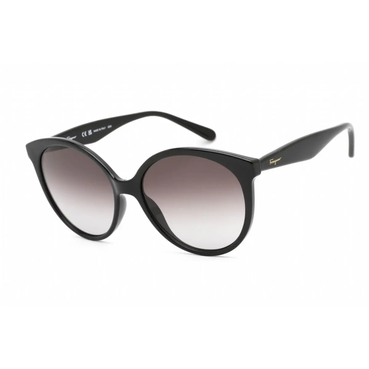 Salvatore Ferragamo SF1071S 001 Sunglasses Black Frame Grey Gradient Lens 58mm
