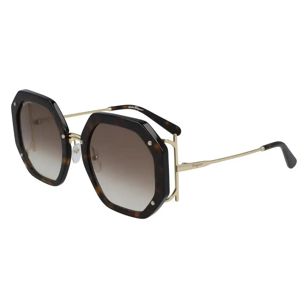 Salvatore Ferragamo SF 940S 219 Dark Tortoise 54 23 135 - Frame: Dark Tortoise, Lens: Grey, Manufacturer: 219