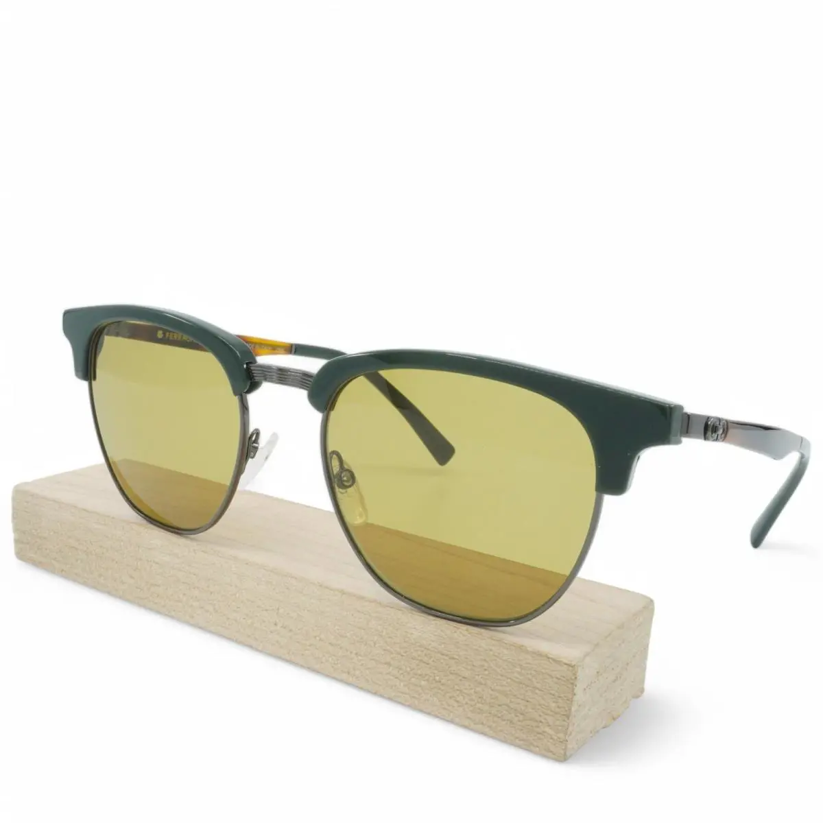 SF307S-302 Unisex Salvatore Ferragamo Round Sunglasses