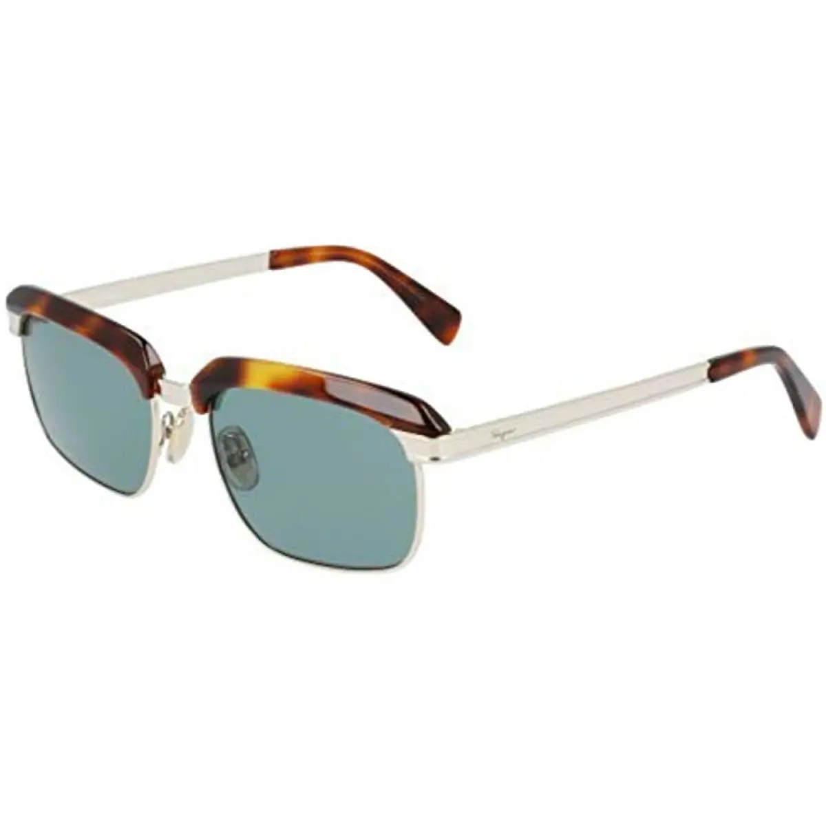 Salvatore Ferragamo Tortoise Gold Sunglasses with SF Case